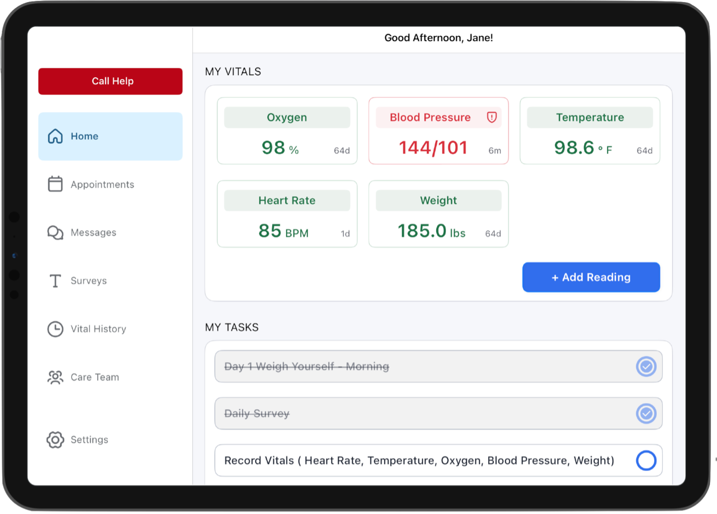 Inbound Health Releases New iPad App for Inbound InHome Patient Management and Analytics Platform